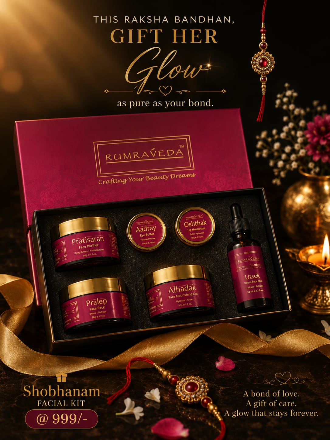 Shobhanam facial kit festive Raksha Bandhan offer at ₹999